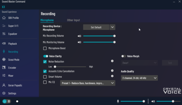 Test Creative Sound Blaster X3 Usb Dac Ereviews Dk